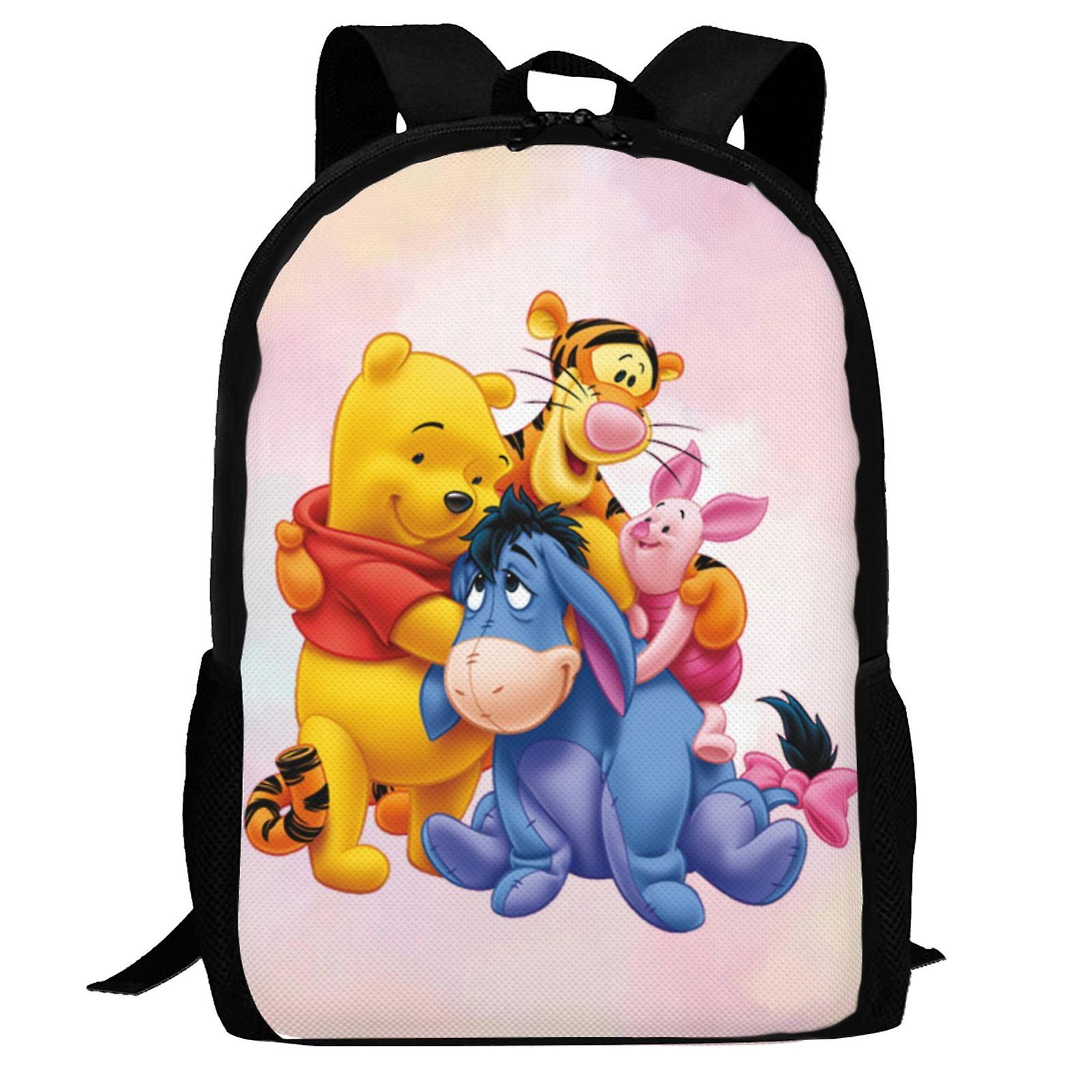 Winnie The Pooh Backpack,Laptop Backpack Lightweight Casual DaypackMulti-Function Travel Backpack