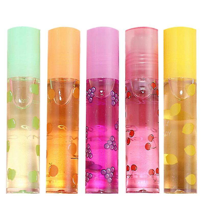 5pcs Fruit-flavored Lip Gloss