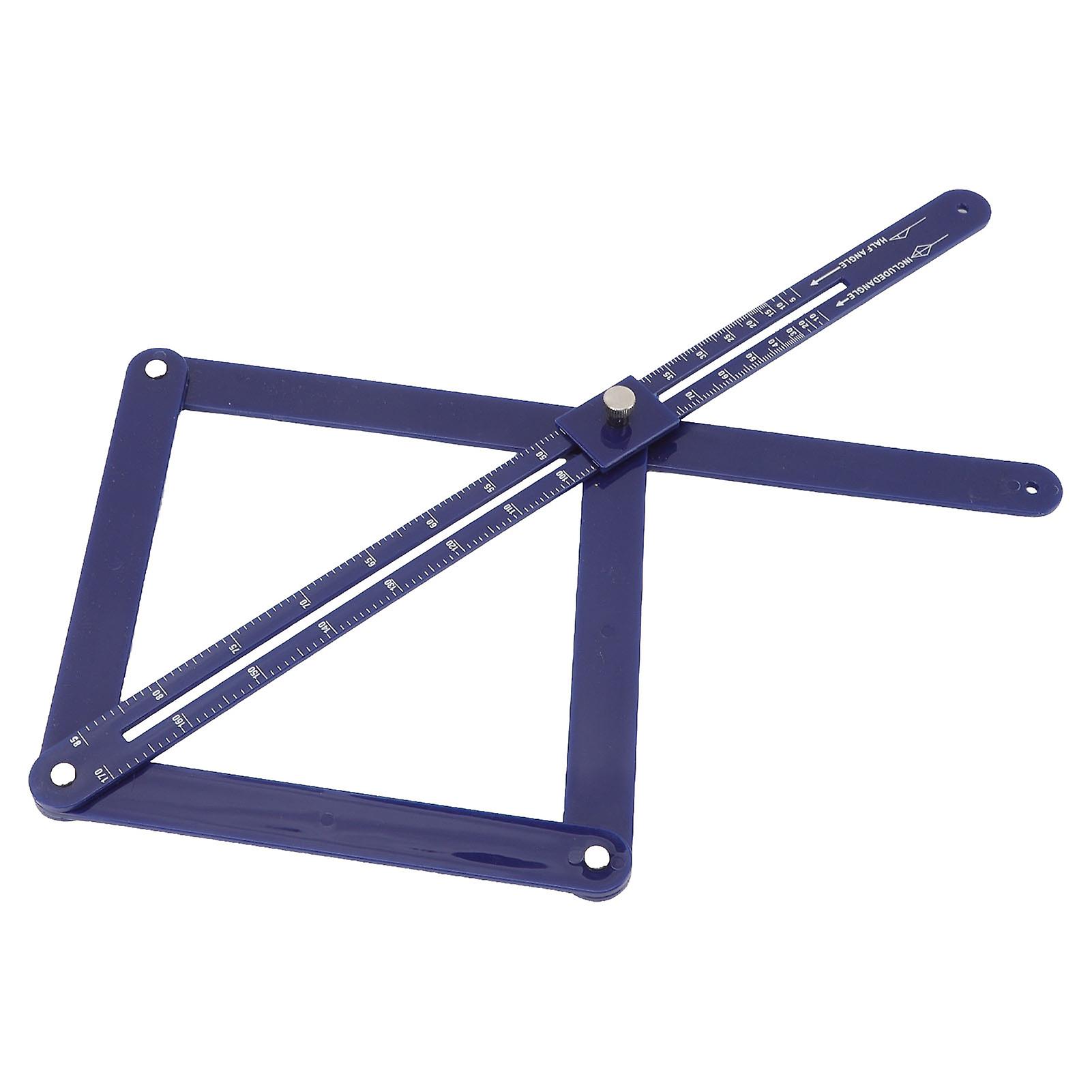Corner Angle Finder Plastic Multifunctional Adjustable Precise Angle Protractor for Carpentry Measurement 