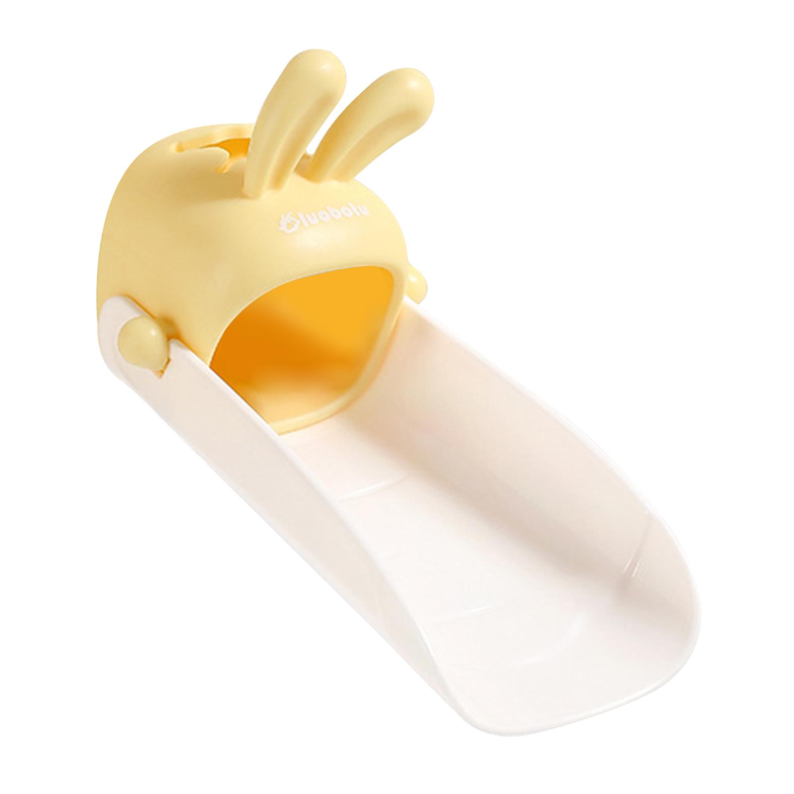 Washing Faucet Handle Extender Cartoon Rabbits Children Splash-proof Faucet Extender for Kitchen