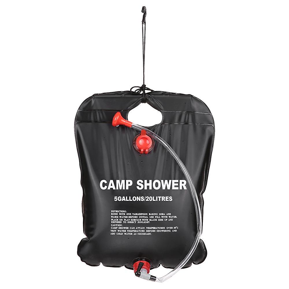 Solar Shower Bag Portable Camping Bath Water Bag 20l Op06