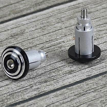 1 pair 14-18mm Vintage Motorcycle Aluminum Handlebar Grips Bar Ends Sliders CNC Handle Bars Grip Cap Plug Slider