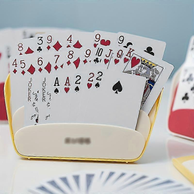 New models Card Holder For Playing Cards, Multi-Function Poker Hand Holder With Ergonomic Design, Easy Grip, Enhanced Playing Comfort For Long Gaming