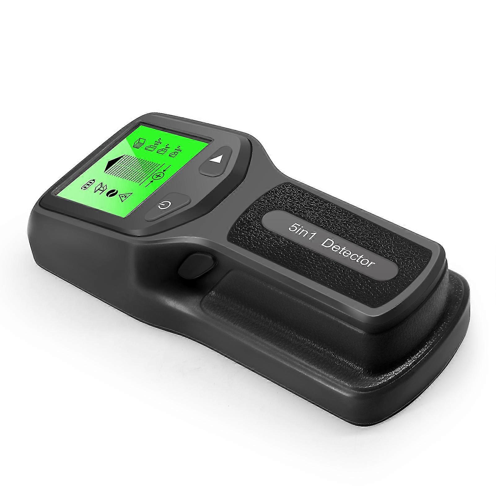 Stud Finder Wall Scanner - 5 In 1 Electronic Stud Detector With Hd Lcd Display, Wood Ac Wire Metal Studs Detection