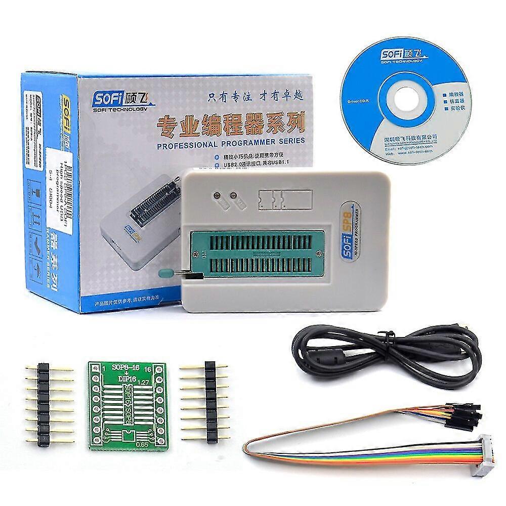 Arrival sofi sp8-a sop8 clip clamp 93/24/25/br90/spi usb programmer eeprom bios ic socket adapter