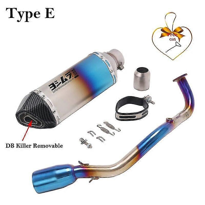 unique pipeFull Systems Slip On Motorcycle Yoshimura Escape Fornt Link Pipe DB Killer Muffler For Yamaha NMAX155 NMAX125 2021 2022