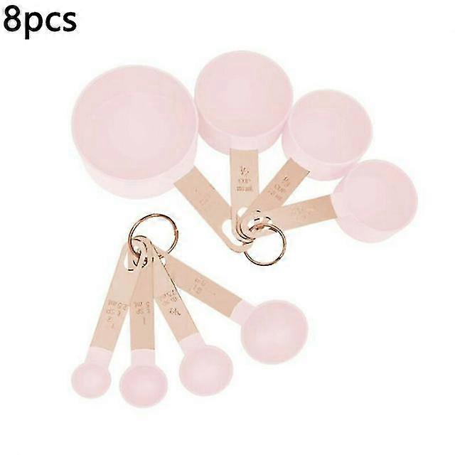 8pcs/set Kitchen Tools Measuring Spoons Set Teaspoon Coffee Sugar Scoop Cake Baking Measuring Cups Kitchen Cooking Baking Tools