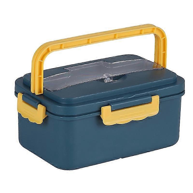 GYFDYM Microwave Lunch Box For Portable Bento Box With Compartments Food Container Heated Container Kitchen