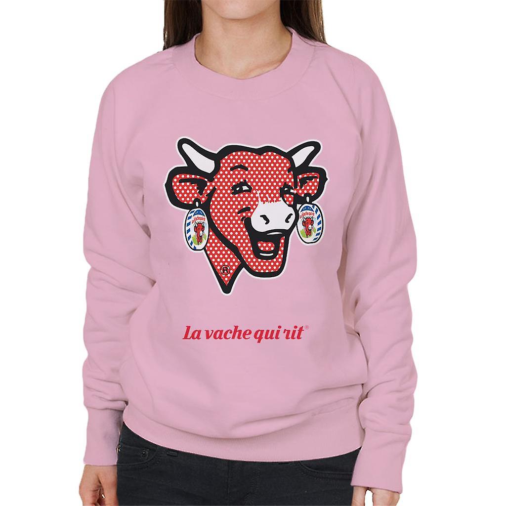The Laughing Cow Polka Dot Women's Sweatshirt