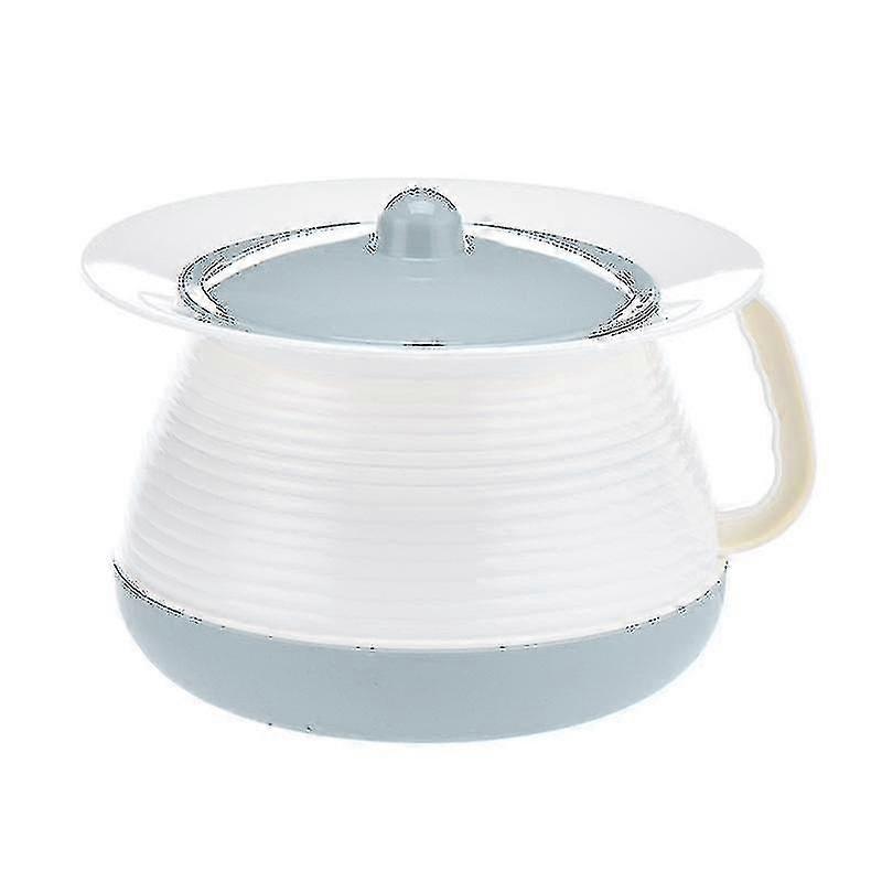 Portable Urinal Bucket With Lid Handle Home Use Plastic Potty