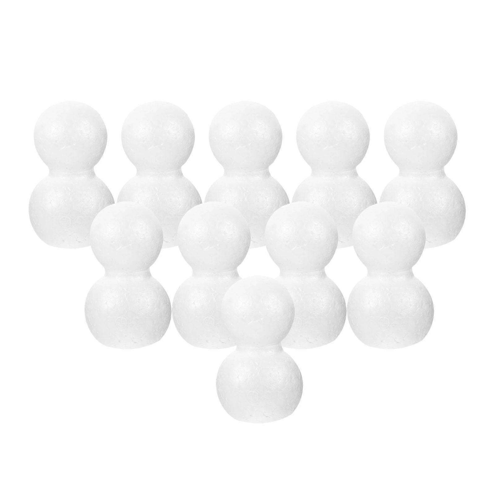 Foam Snowman Models Ornaments DIY Crafting for Wedding Christmas Nursery