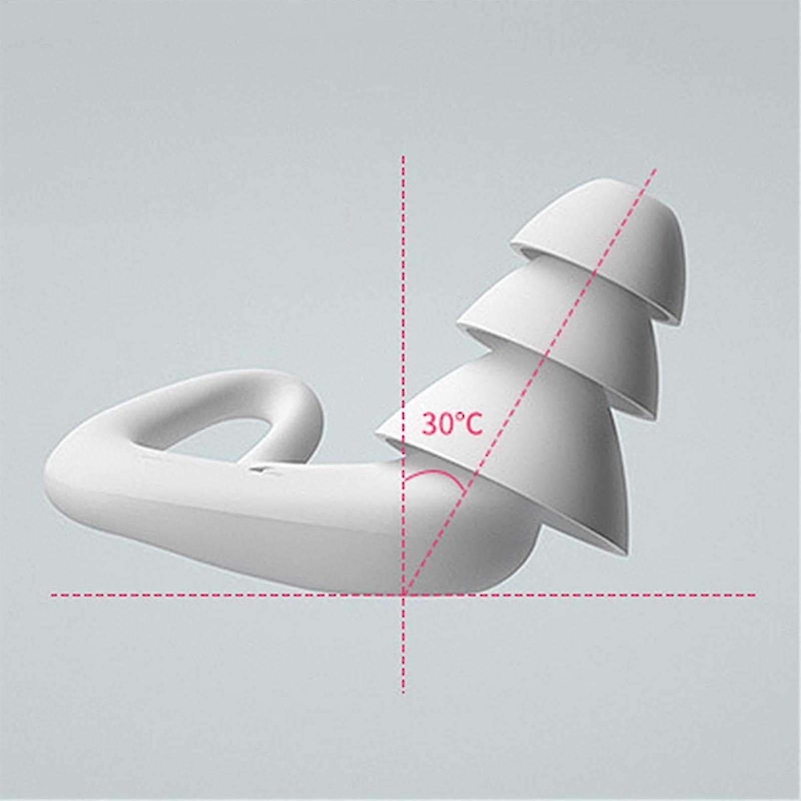 Soundproof Earplugs,silicone Mute Earplugs Anti-noise Sleep Noise Reduction,adults Sleeping Earplugs