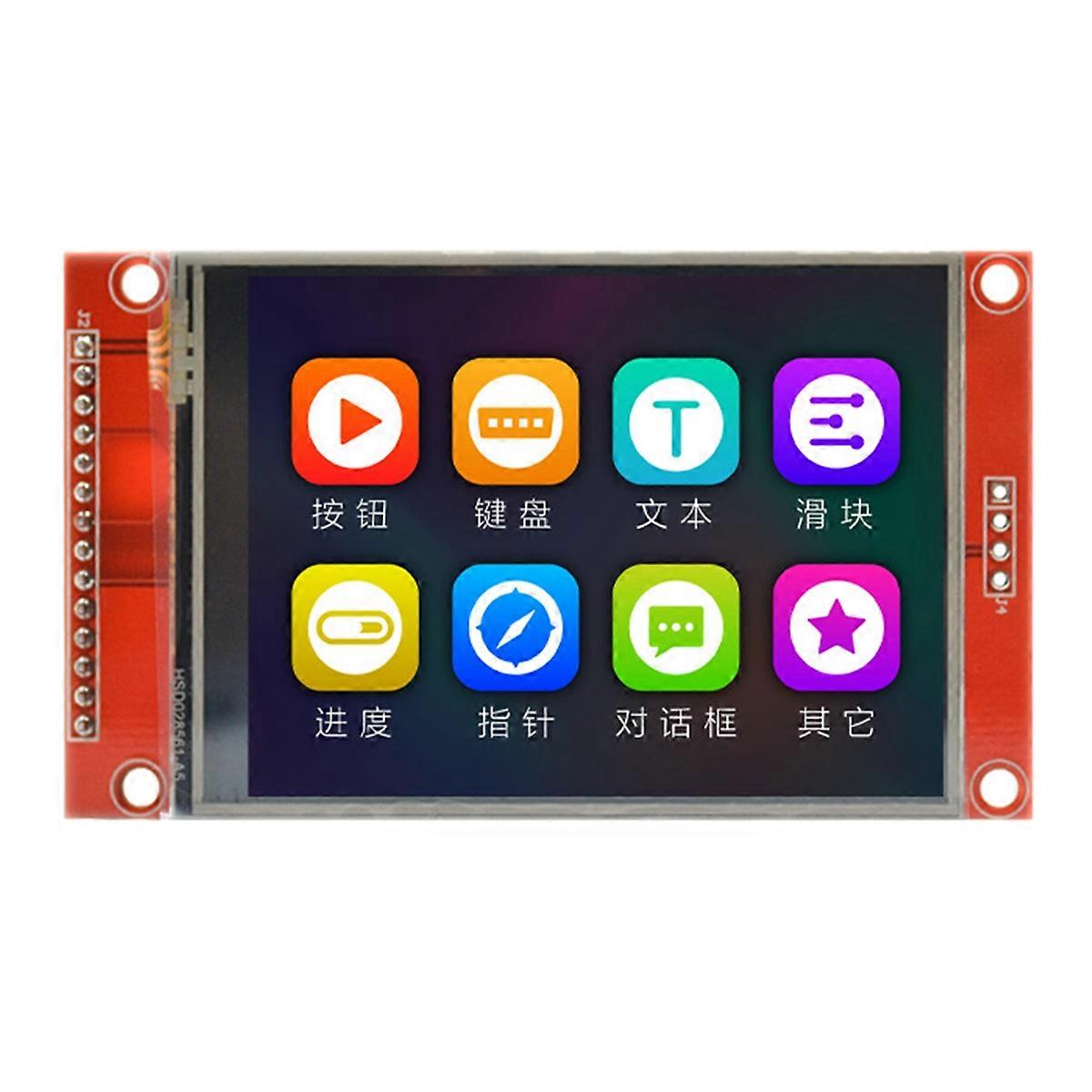 2,8 tommers 240X320 SPI TFT LCD-skjermmodul SPI seriell port 51-stasjon ILI9341V LCD seriell portmodul