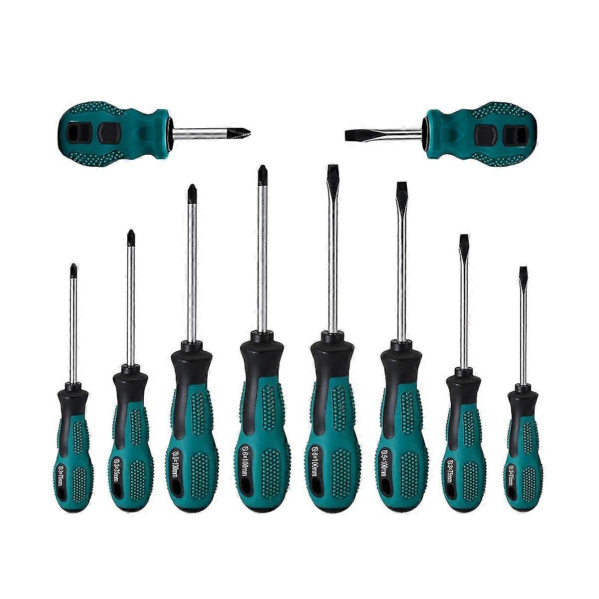 10-piece Screwdriver Set Hardware Tools Combination Set Electrical Maintenance Tools