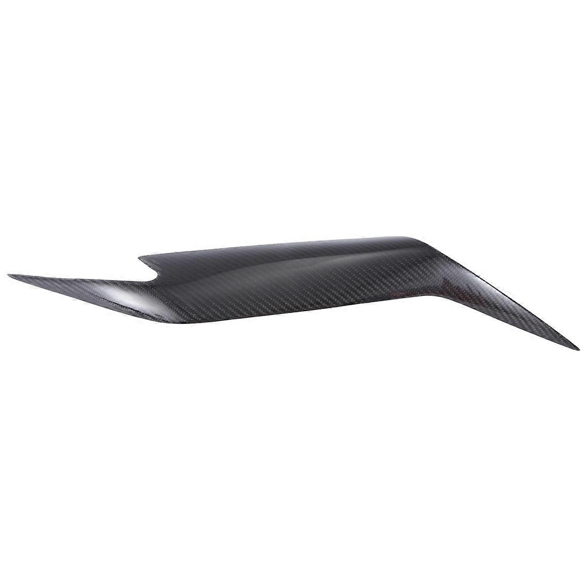 Real Carbon Fiber Eyelids Eyebrows Lids Headlight Trim Cover for 2006-2011