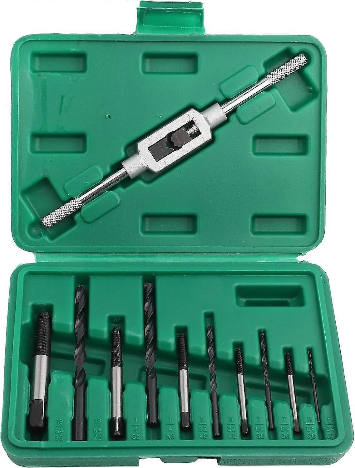Broken Screw Extractor - 11 Pieces Broken Screw Drill Bits And Extractor Set Bolts Fasteners Removed Removal Tool