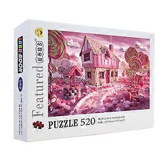 1000 Of Candy House Color Puzzle Geeignet für Jungen und Mädchen