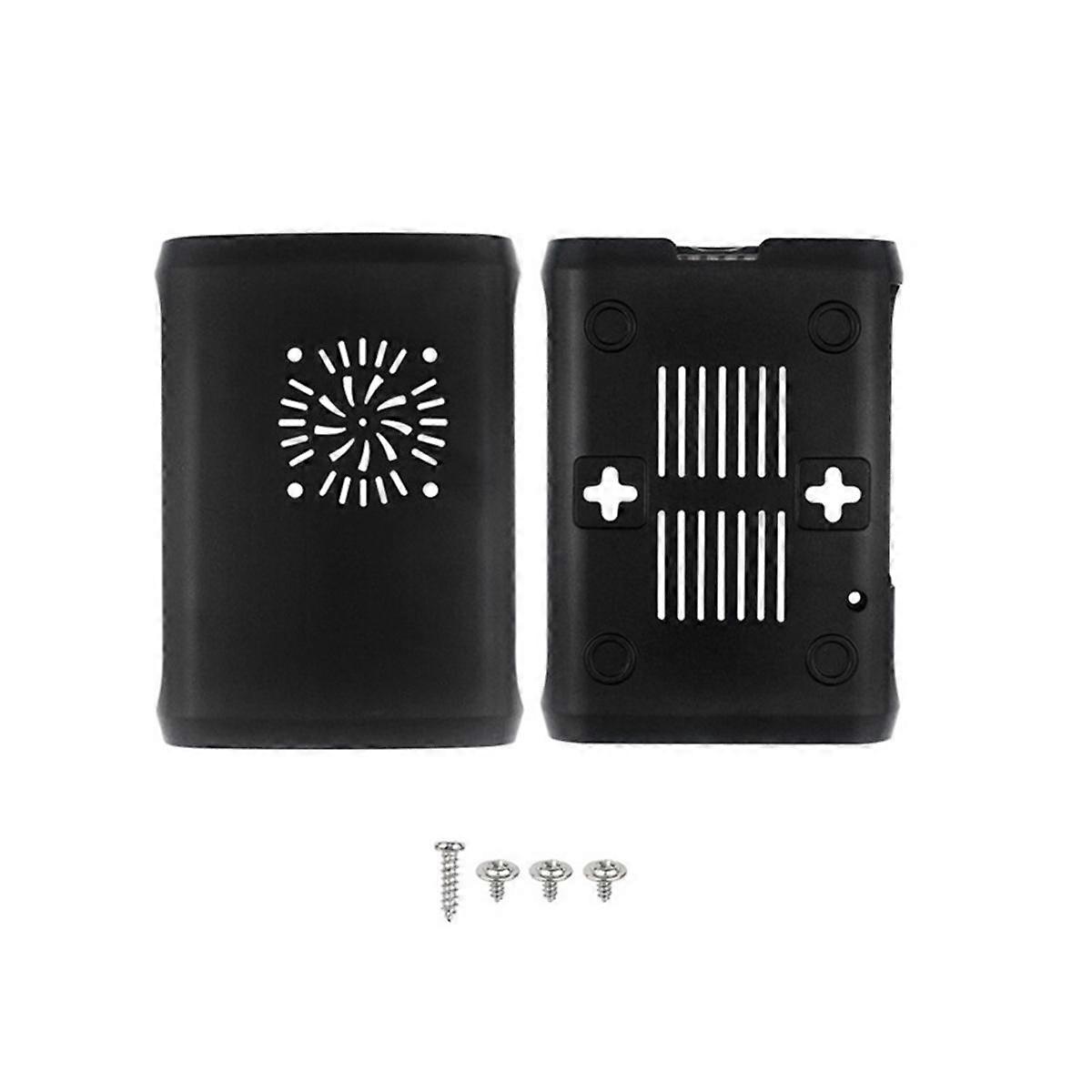 For 5 ABS Case Plastic Shell Compatible with Cooling Fan for RPI 5 Pi5 Accessories