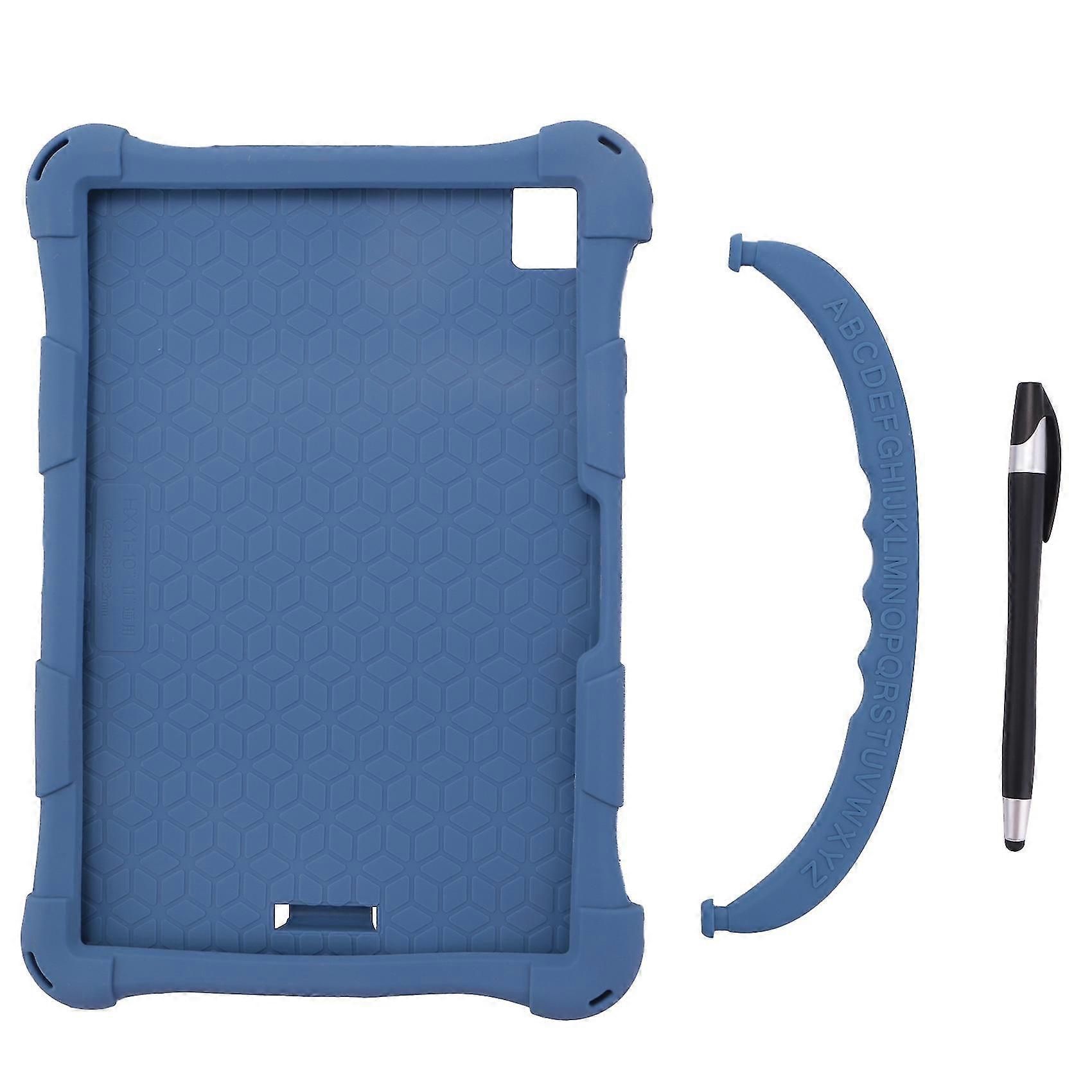 Tablet Case For M40 P20hd 10.1 Inch Tablet Silicone Case Tablet Stand With Handle For P20hd(blue)