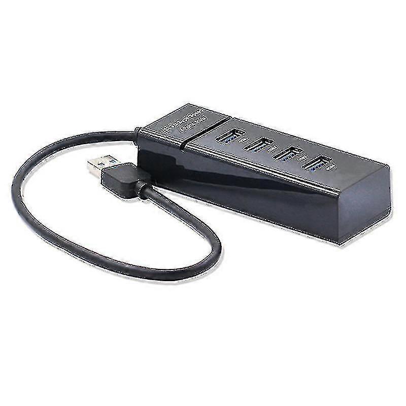 2024 4 Ports Usb 3.0 External Multi Expansion Hub Splitter Adapter For Pc Laptop