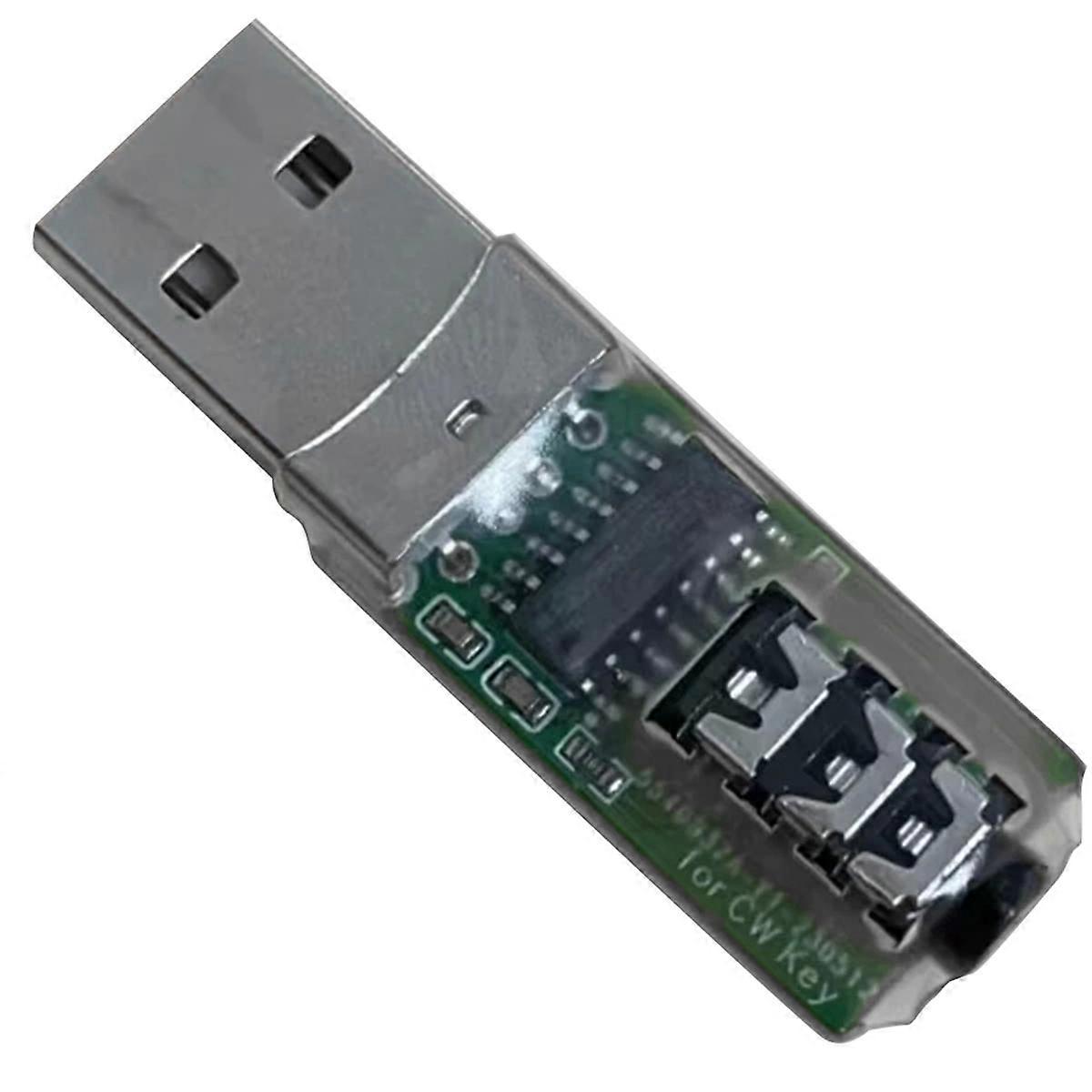Für VBund Morse USB Key Trainer Vband Handy Computer Connector Code Trainer Telegraph Trainer Key Anschluss
