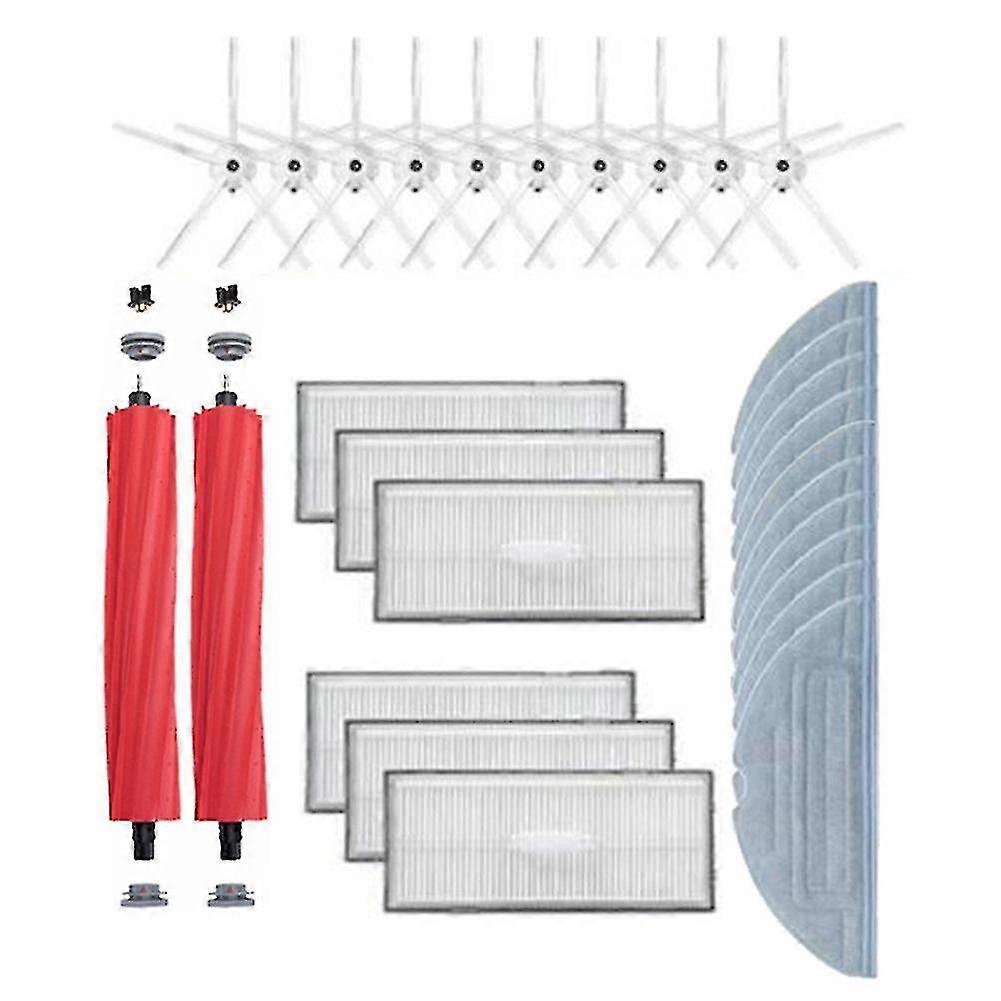 Main Brush Side Brush Hepa Filter Mop Cloth For Xiaomi Roborock S7
