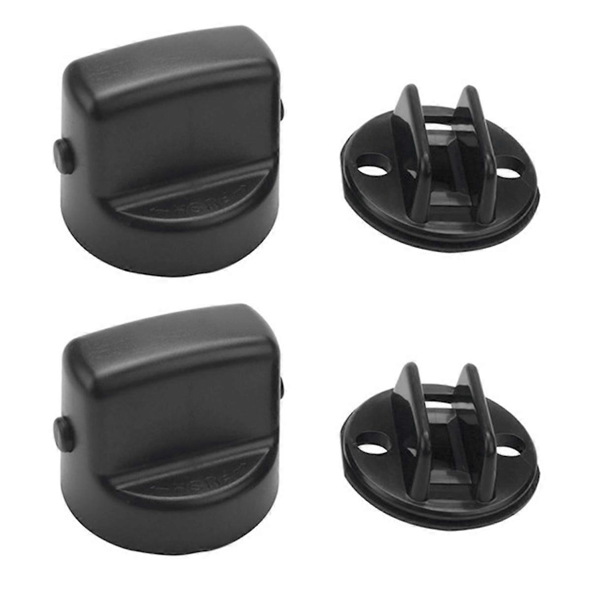 2pcs Ignition Start Switch Knob Cap & Insert for Keyless 4408A167 4408A031