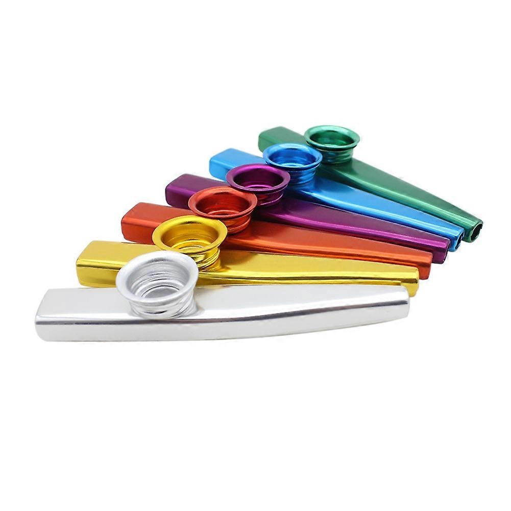 Metal Kazoo Guitar Ukulele Companion Kazoo Niche Instrument Easy to Learn Portable