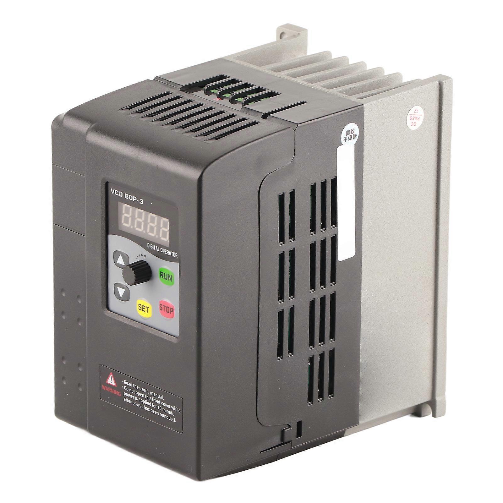 For Variable Frequency Drive Single to 3 Phase VFD 220?240V Input 0?240V Output Motor Control 2.2kw 9.5A