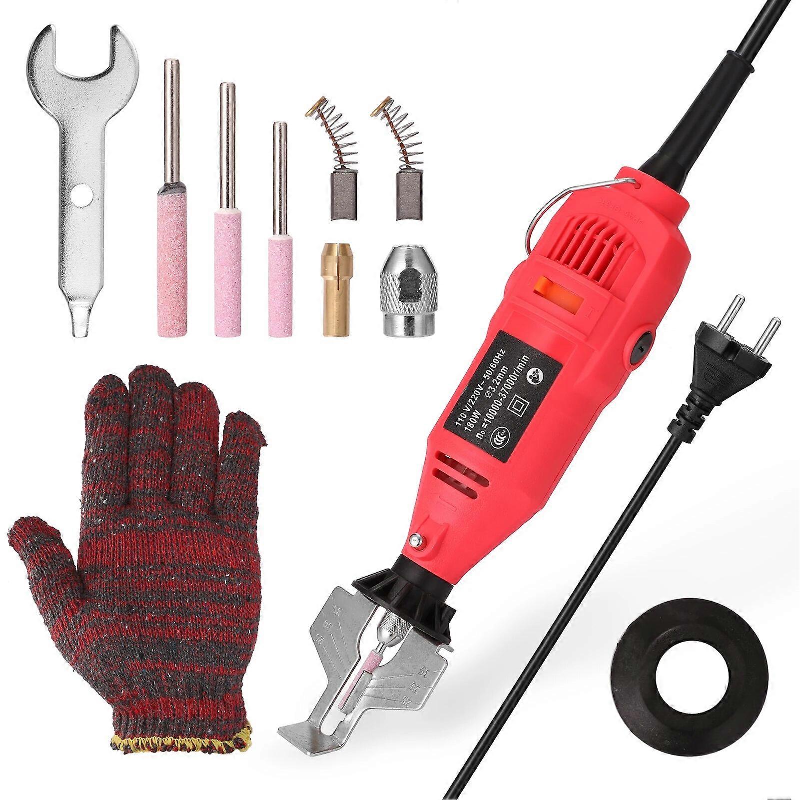 Handheld Mini Electric Chainsaw Sharpening Kit Electric Grinder Sharpening Chainsaw Chains Mill Die Grinder Fast Grinding Tool