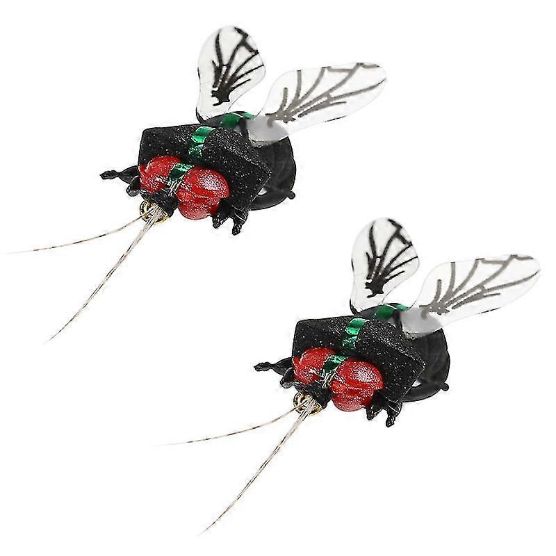 Bionic Bee Lures Flies Fishing Hook Buoyancy Artificial Insect Decoy Hook