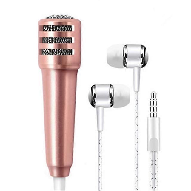 Live phone universal wired microphone small microphone