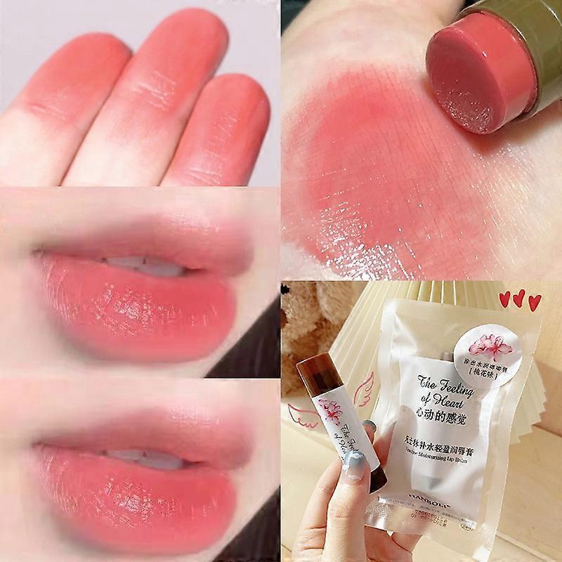 Moisturizing Lip Balm Fruity Scent Non-Stick Cup Anti-cracking Lasting