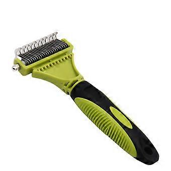 Dog Brush Cat Brush, Professional Dog Detangling Comb and Long Hair Dog Brush, Grooming Rake for Dog and Cat Effectively Reduces Hair Loss by Up to 90