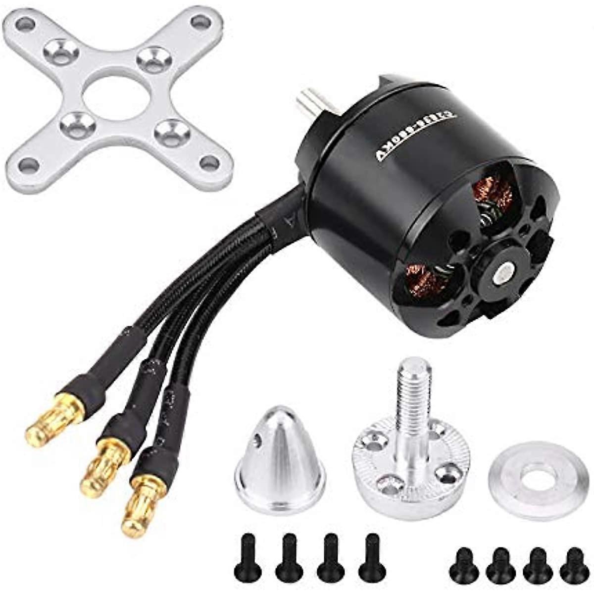RiToEasysports RC Airplane Motor High Efficiency C2836 880KV Motor for RC Fixedwing Airplane Remote Control Part