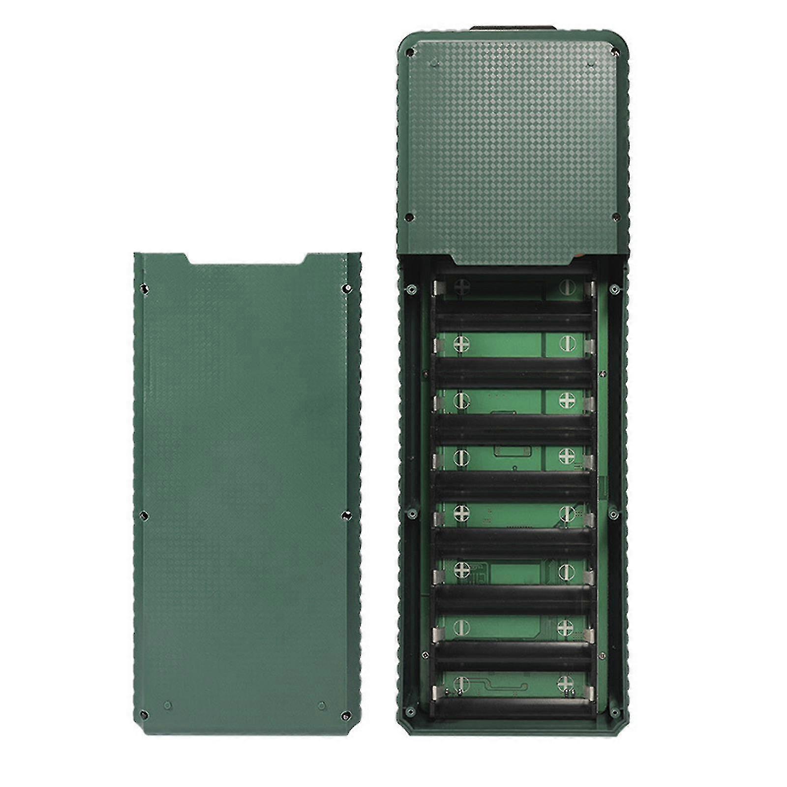 8x 26650 Power Bank For Case External For Qc 3.0 Battery Charge Storage Box For