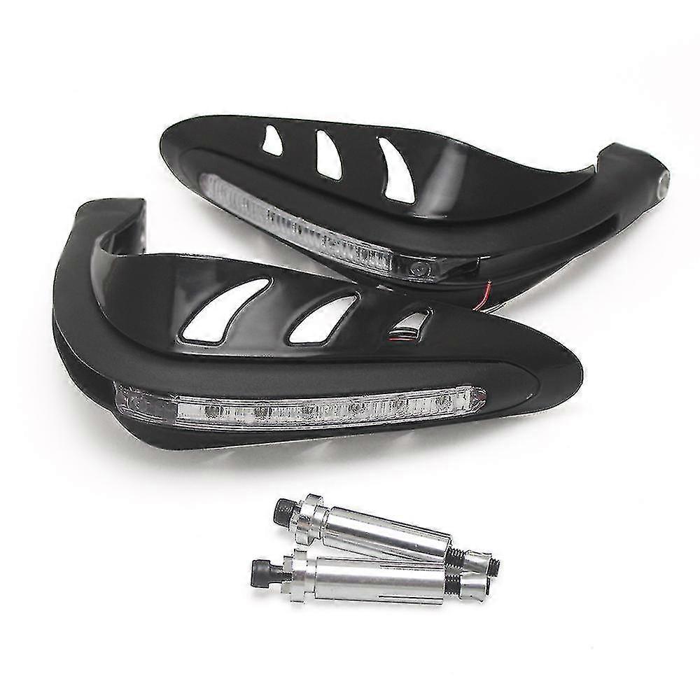 1 Pair Led Hand Guards,2 X Mounting Fittings
