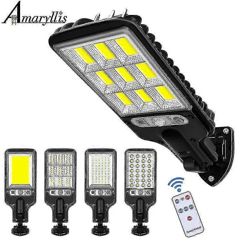 Outdoor Solar Lamp Solar Lights With 3 Light Mode Waterproof Motion Sensor Security Lighting For Garden Patio Path Yard(size:108cob)