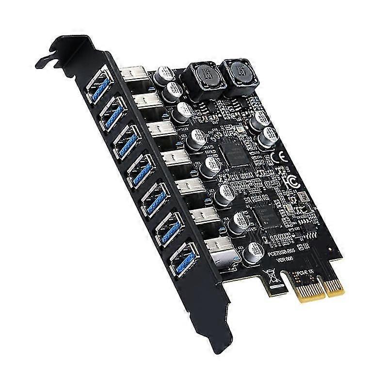 Usb 3.2 Pci Adapter Pci E To 7 Ports Usb3 N1 Expans Adapter Pci-e Extender Pci