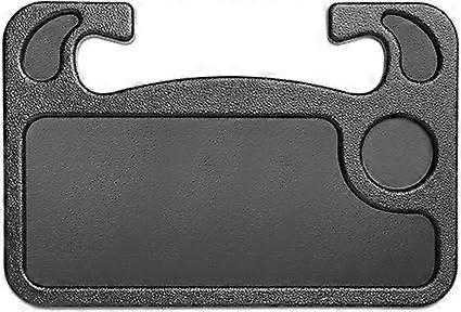 Dining plate and black gray laptop car