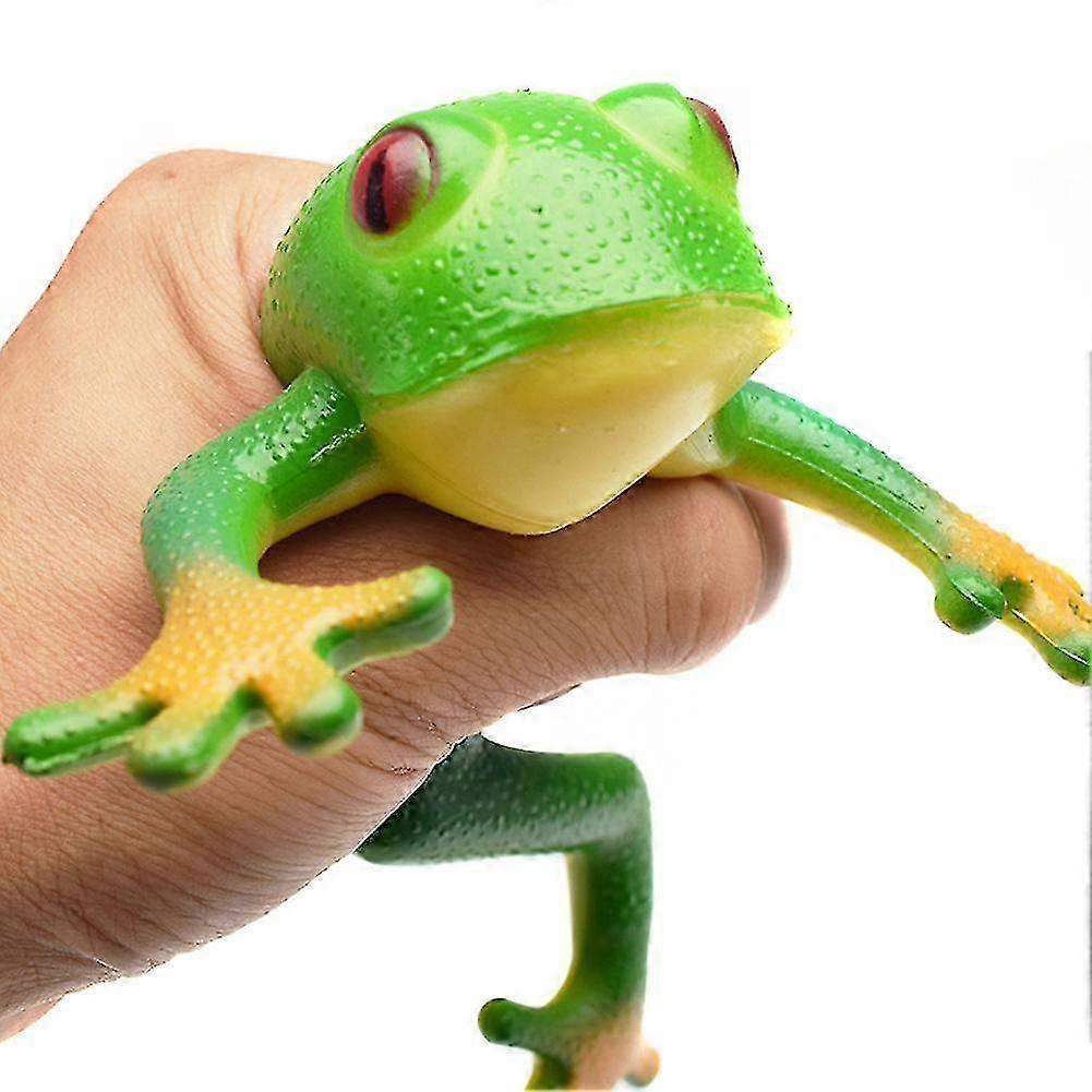 Simulation Frog Model Decoration Toy Soft Frog Creative Vent Frog Toy