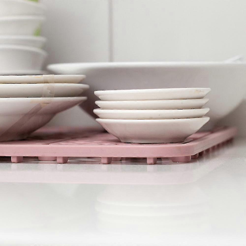 Silicone Sink Protector Dish Drying Mat,non-slip Compatible With Kitchen Office S