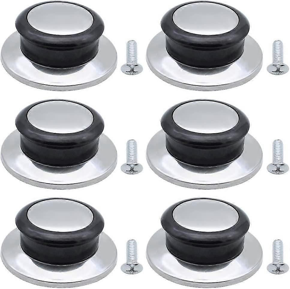 6 piezas resistente al calor Pot Tap Knob Replacement Handle Universal Handle For Pot Lids Pan Lids Cookware Pot Tap Handle