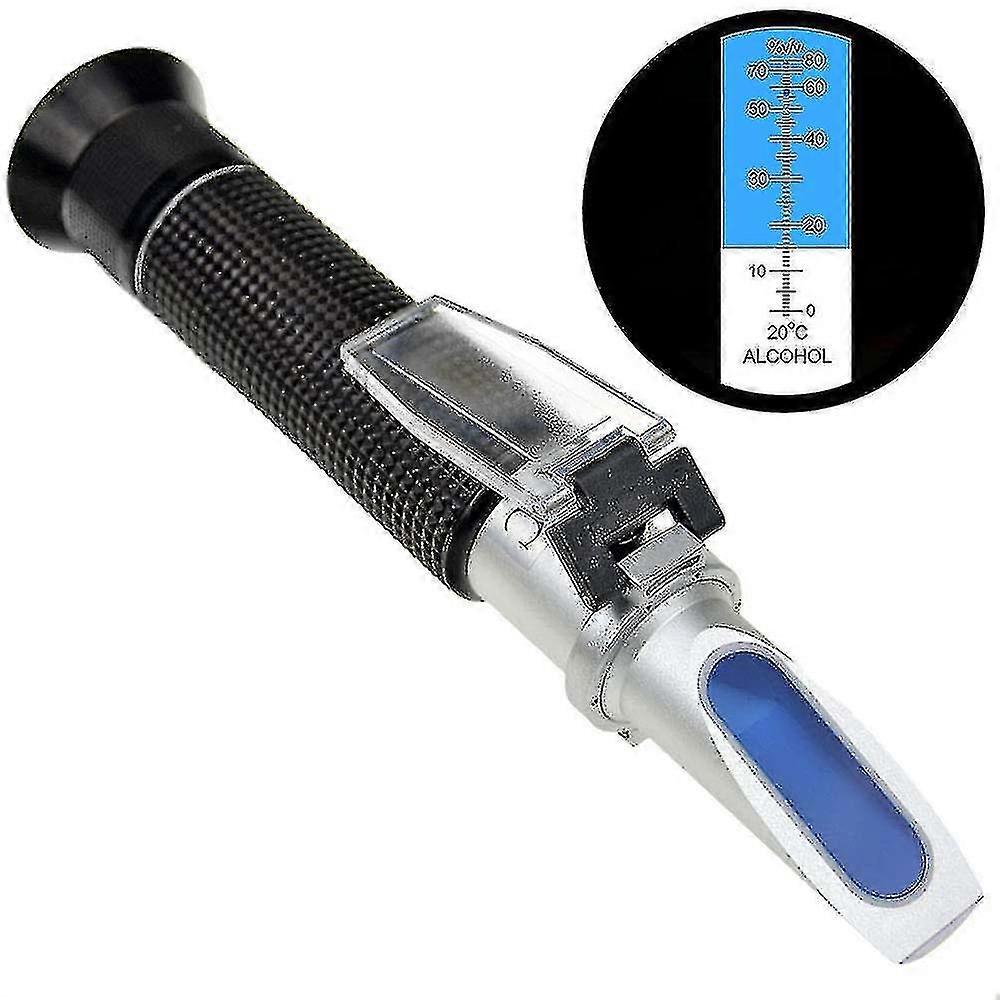 Distillery Refractometer Alcohol 0-80% V / V Alcohol Meter