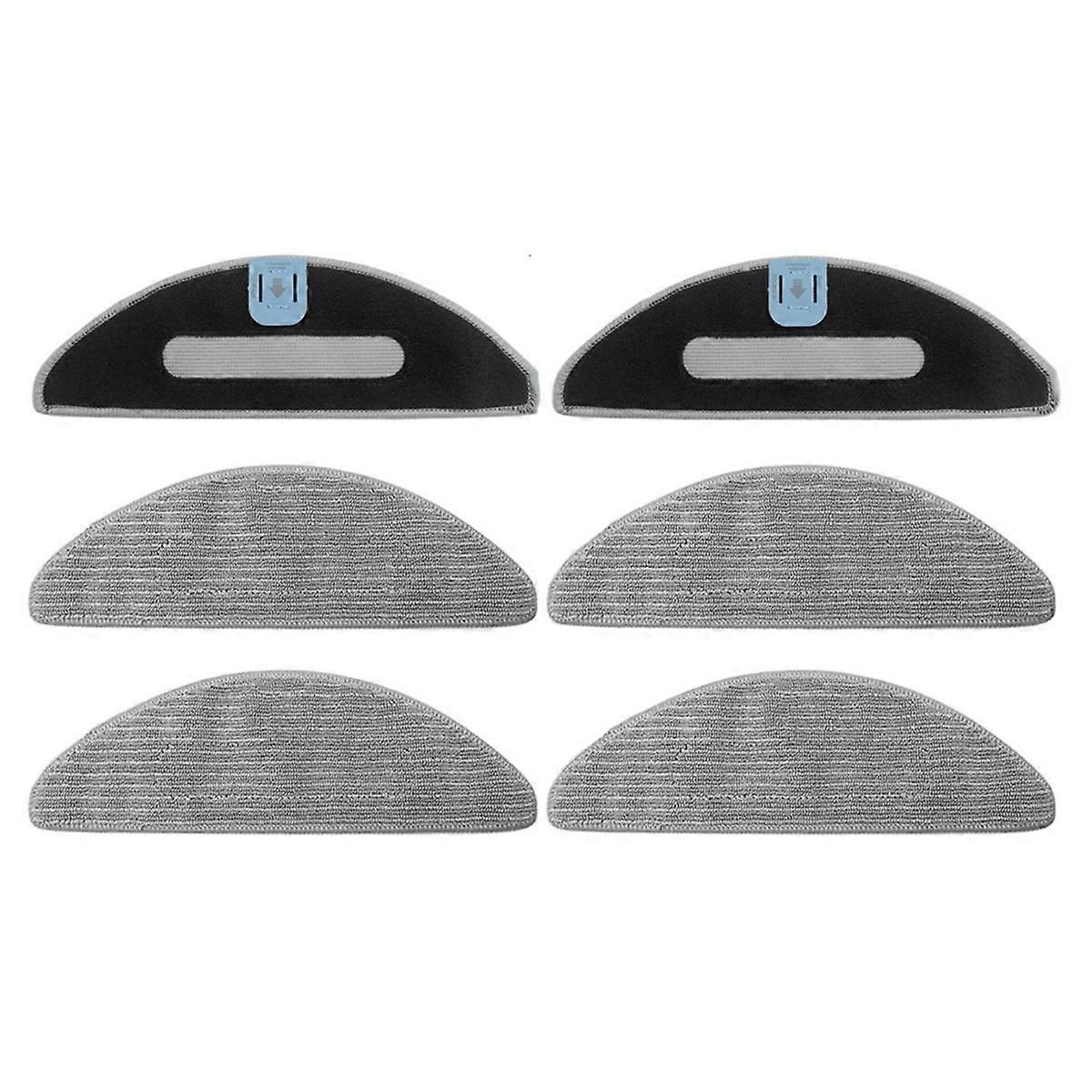 6 PCS Parts Mop Pads for Combo I5, I5+,J5, J5+ Robot Vacuum Microfiber Washable Reusable Mopping Cl