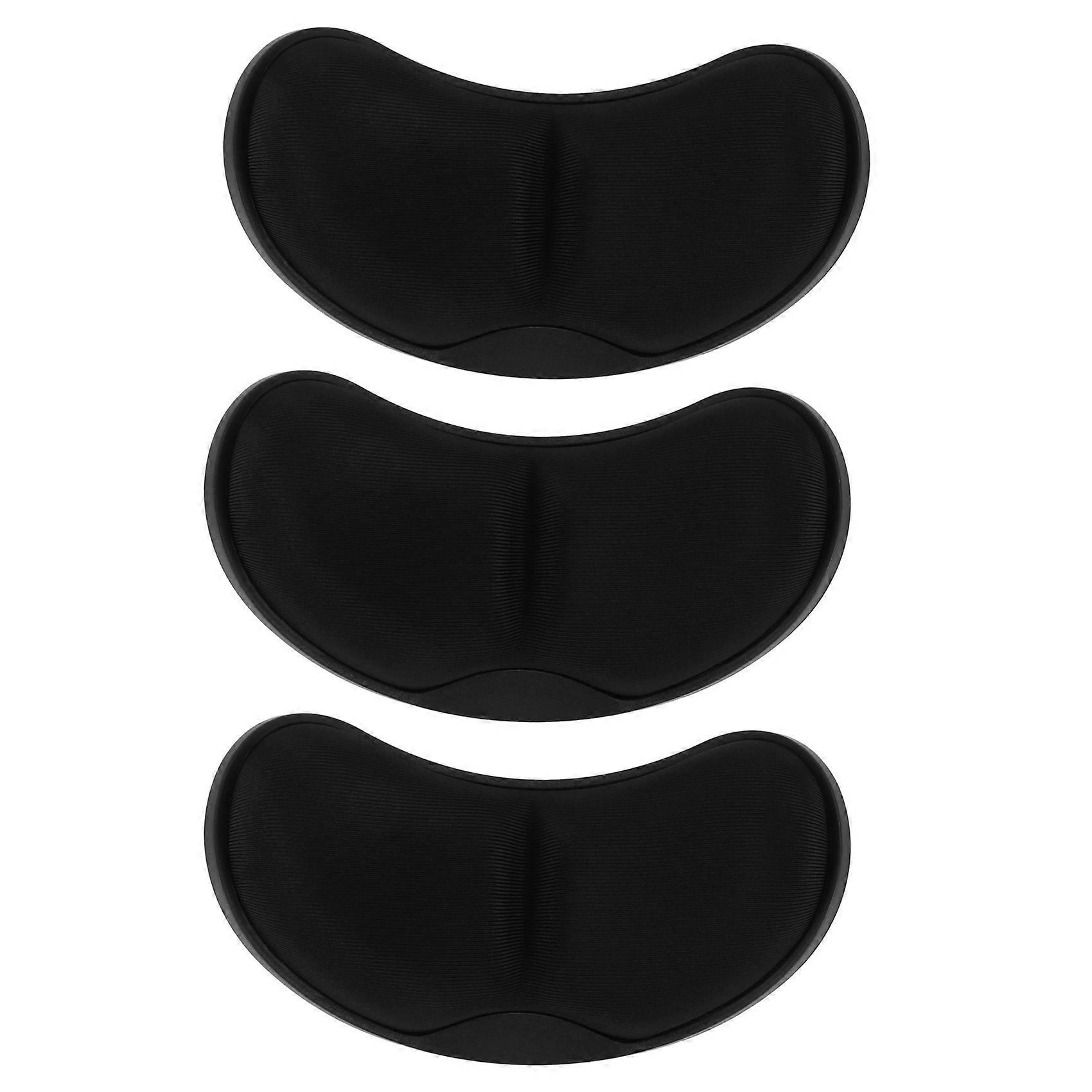3X Mouse Wrist Rest Pad, Ergonomic Wrist Pad Anti-Skid Wrist Support Pad Rest Mat Memory Foam Mouse