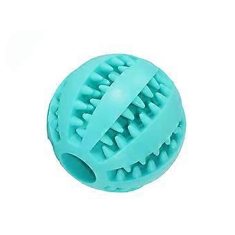 Dog Treat Toy Ball for Teeth Cleaning and Food Dispensing Interactive Silicone Chew Toy for Pets