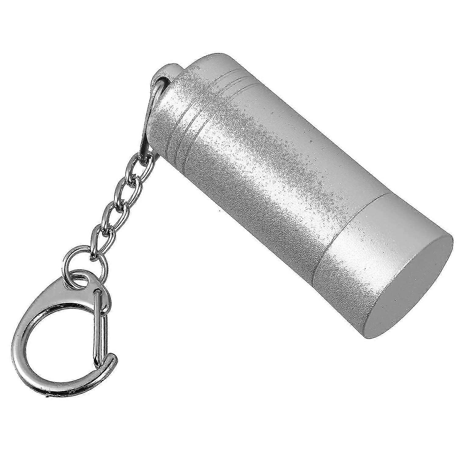 Anti- Theft Magnetic Key, Hook Lock Detacher Mini Portable Security Keys For Stop Lock Peg Hook Locks (1pc, Silver)