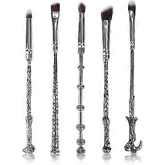 Make-up-Pinsel Zauberstab Pinsel Metallgriff Zauberstab Make-up-Pinsel Geschenkset Lidschatten Mischpinsel Kit für Foundation Eyeliner Fantasy Make-up 