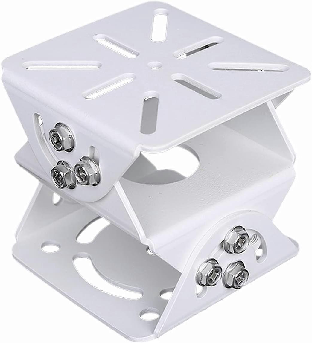 TCGG-Universal Security Camera Common Bracket, Adjustable 3-Axis Bracket Solid Metal Base, Connector Suitable For Installing Cctv Cameras